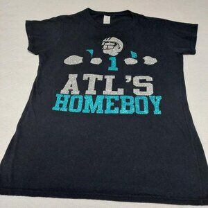 #1 ATL’S HOMEBOY CAM Black Women’s T-Shirt – Size L - PREOWNED